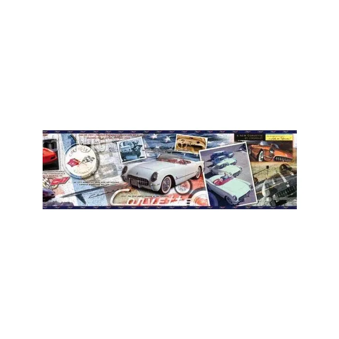 Classic Corvette Wall Border