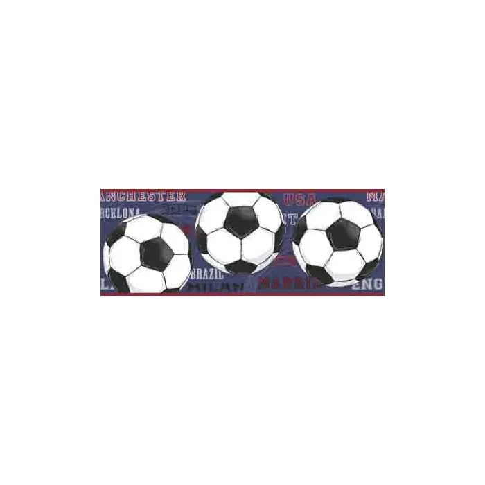 He Scores Soccer Wallpaper Border JE3540BD- 1 roll
