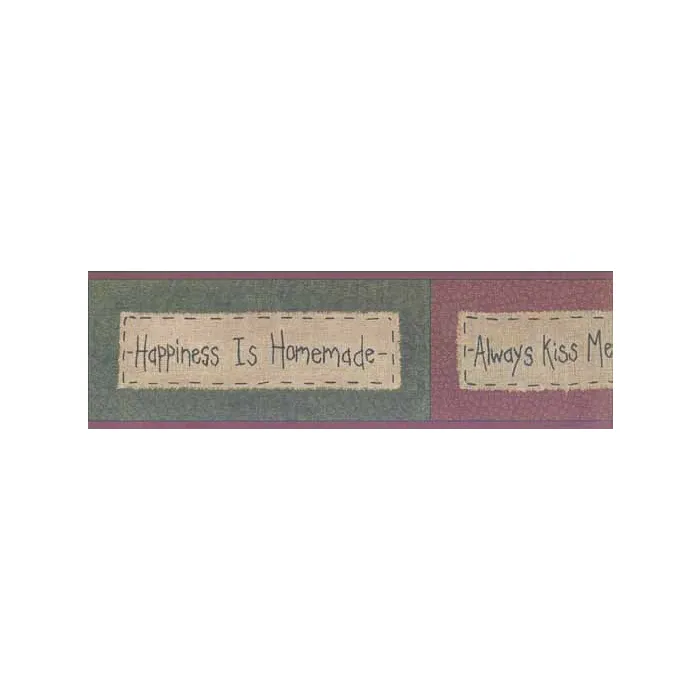 Country Sampler Wallpaper Border JN1724BD