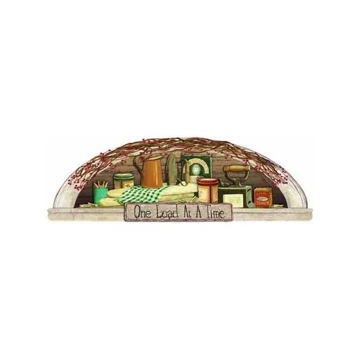 Laundry Arch Accent Mural