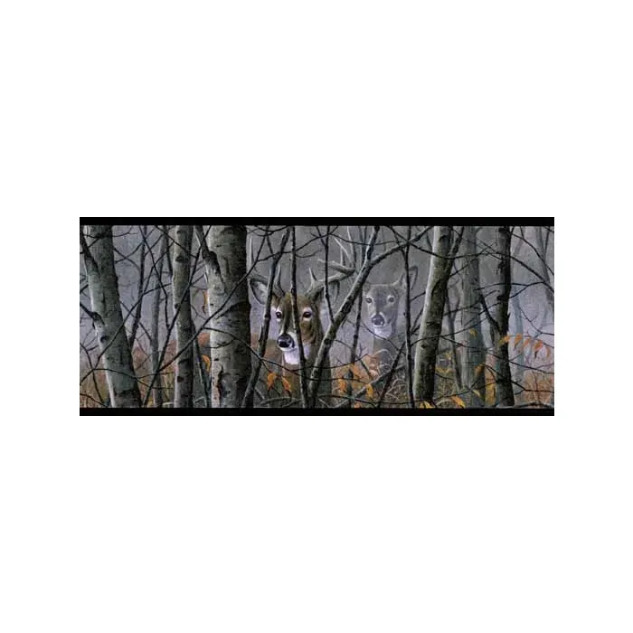Deer in the Woods Wall Paper Border