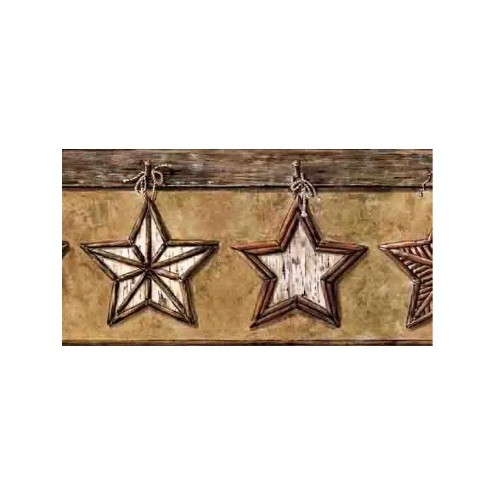 Twig Star Wallpaper Border