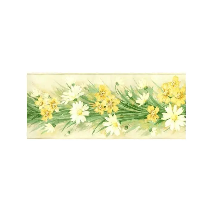 Daisy and Daffodil Wallpaper Border MK77685B