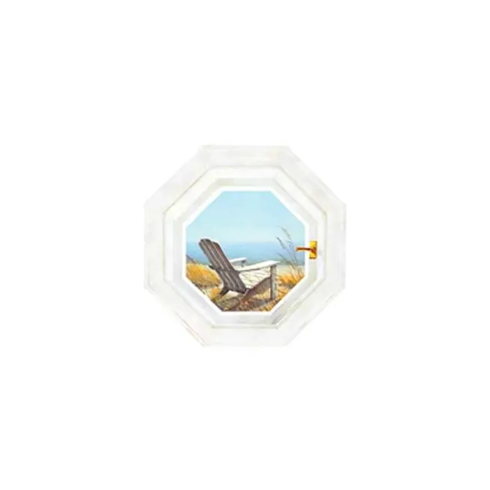 Shoreline Chair Octagon Window Mural