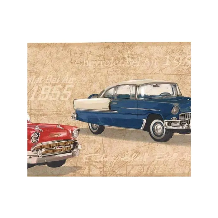 Chevy Bel Air Wall Border