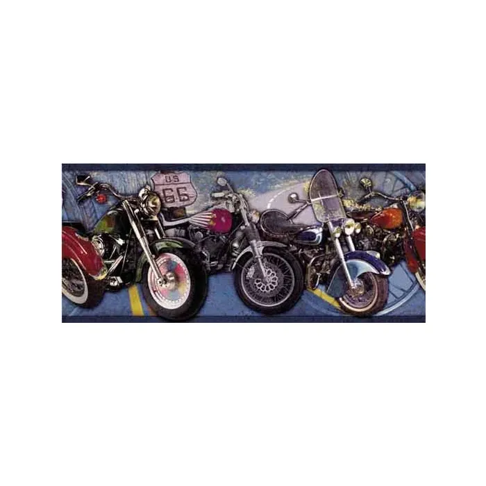 Easy Rider Motorcycle Wallpaper Border ISB4011B