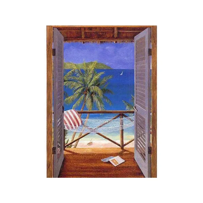 Beach Wallpaper Accent Mural