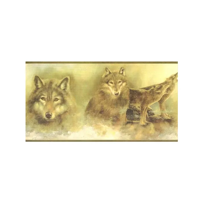 Wolf Wallpaper Border