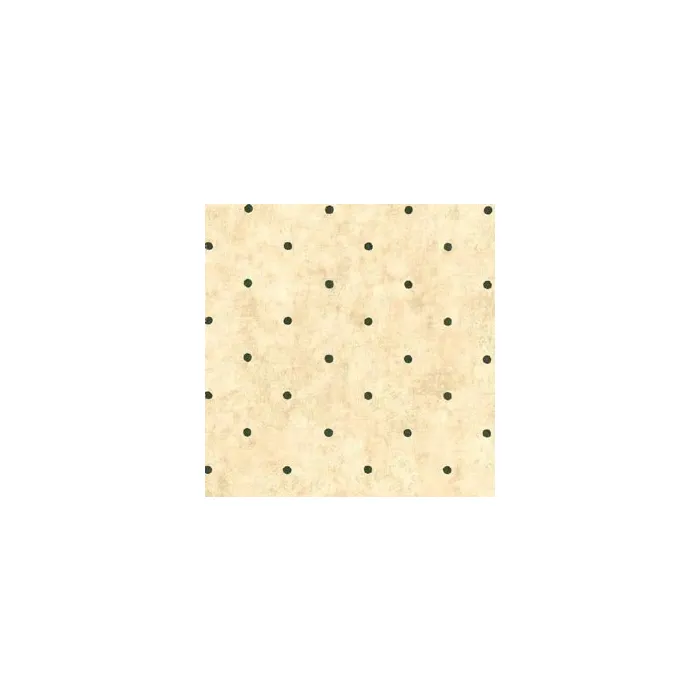 Black Faux Polka Dot Wallpaper