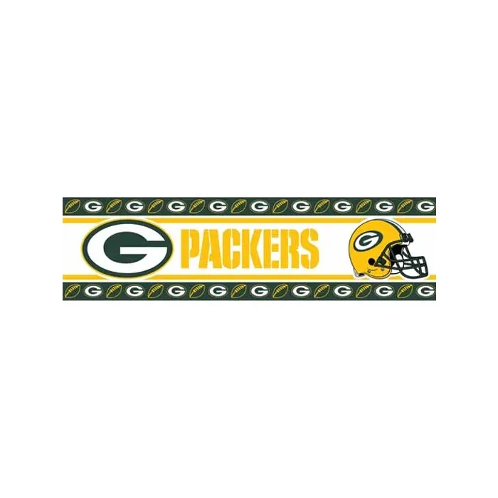 Green Bay Packers NFL Peel and Stick Wallpaper 