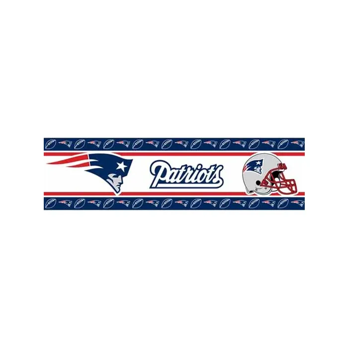 New England Patriots NFL Peel and Stick Wallpap