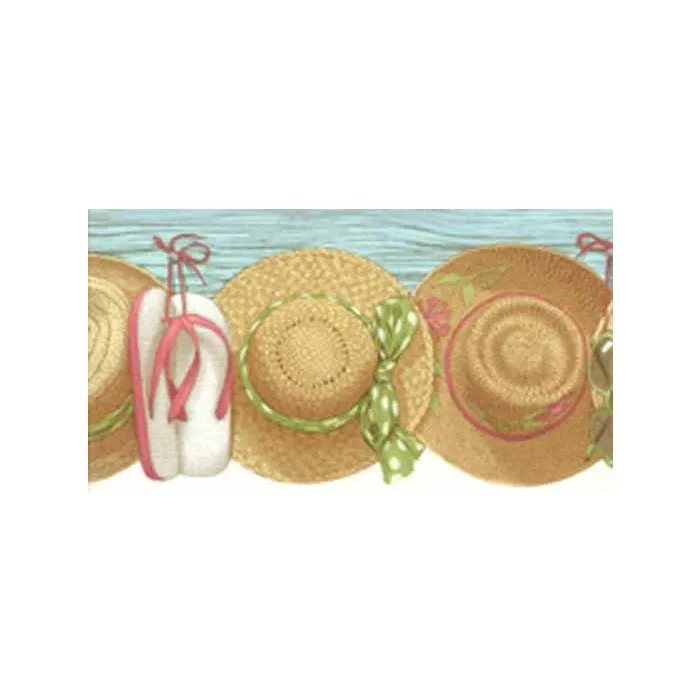 Beach Lovers Wallpaper Border