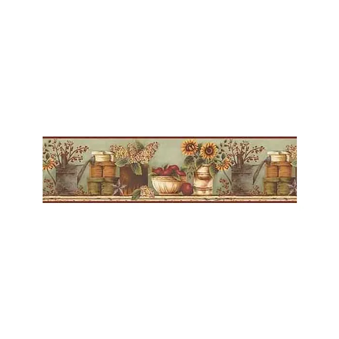 Garden Shelf Wallpaper Border