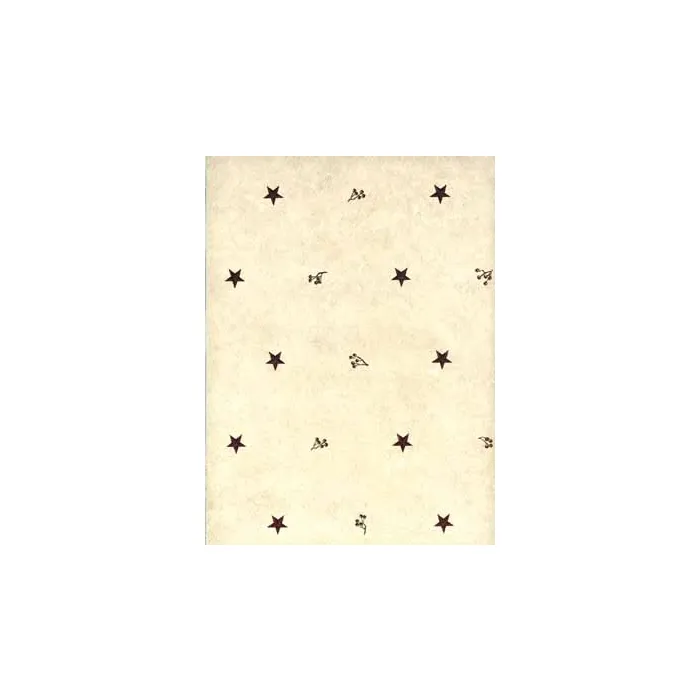 Tan Barn Star and Pip Berry Wallpaper