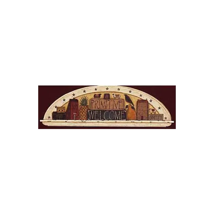 Primitive Welcome Arch Wall Mural
