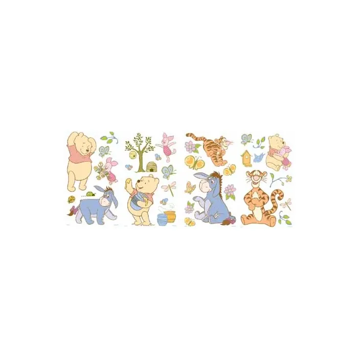 Disneys Pooh Baby Wall Stickers