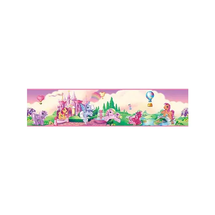 Little Pony Peel Stick Wallpaper Border