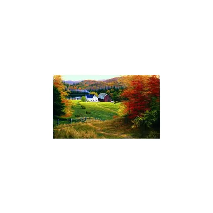 Golden Countryside Mural