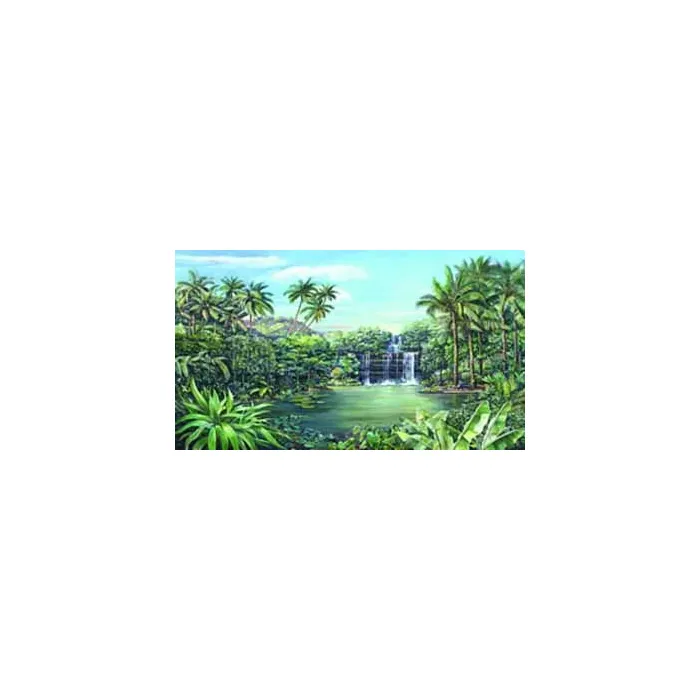Tropical Lagoon Mural
