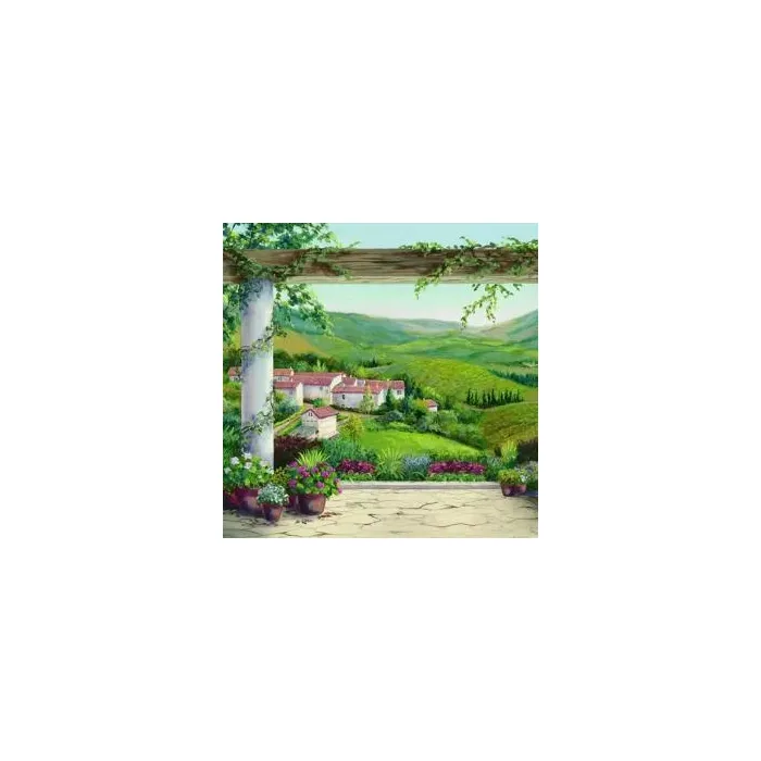 Italian Villa Mural