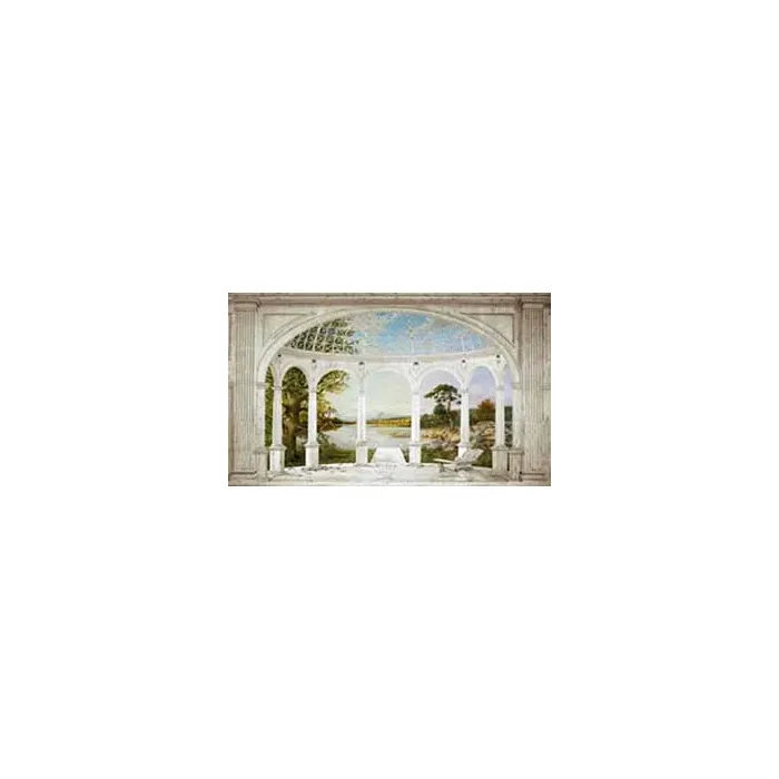 White Arches Wallpaper Mural