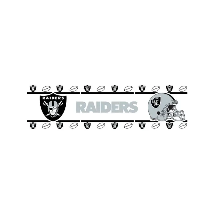 New Oakland Raiders NFL Peel and Stick Wallpape