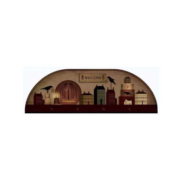 Welcome Arch Accent Mural