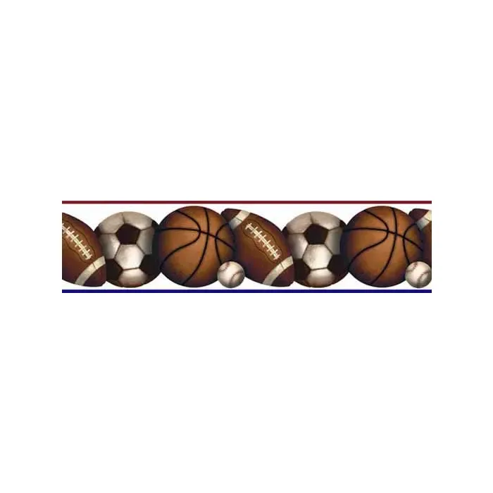 Play Ball Peel and Stick Border - RoomMates