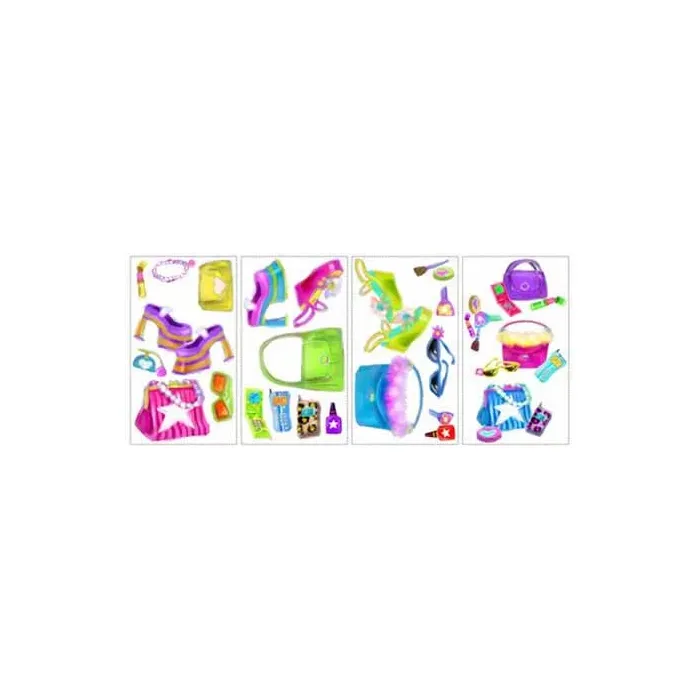 Girls Accessorize Peel and Stick Appliques