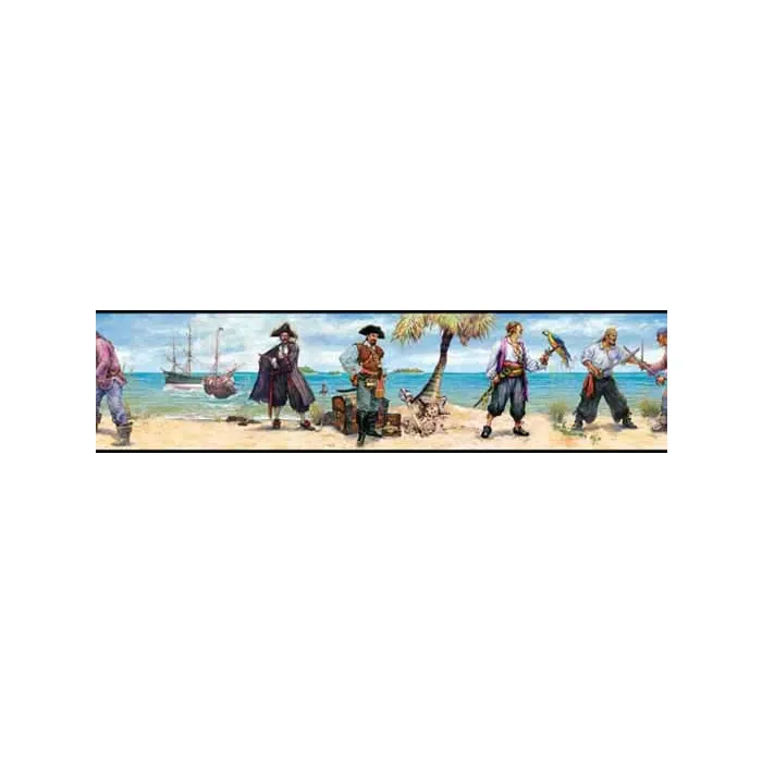 Pirates Peel and Stick Border RMK1040BCS