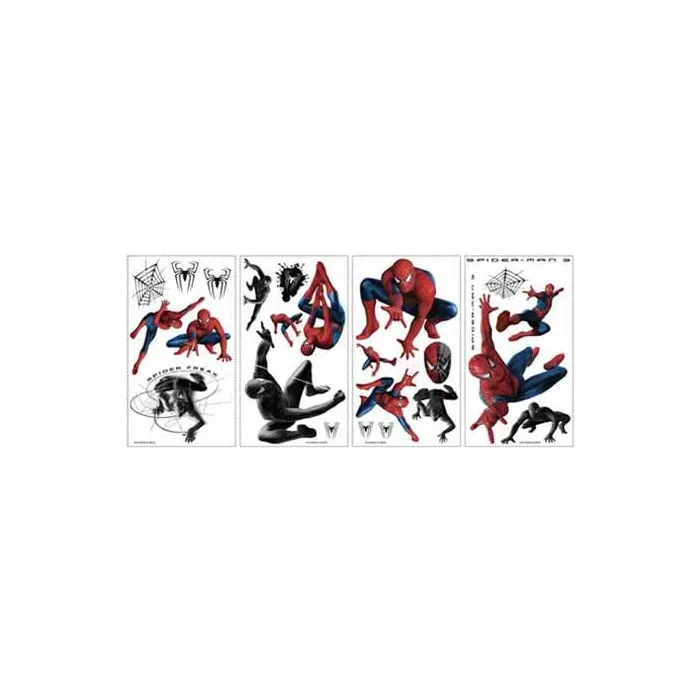 Spiderman III Peel and Stick Appliques