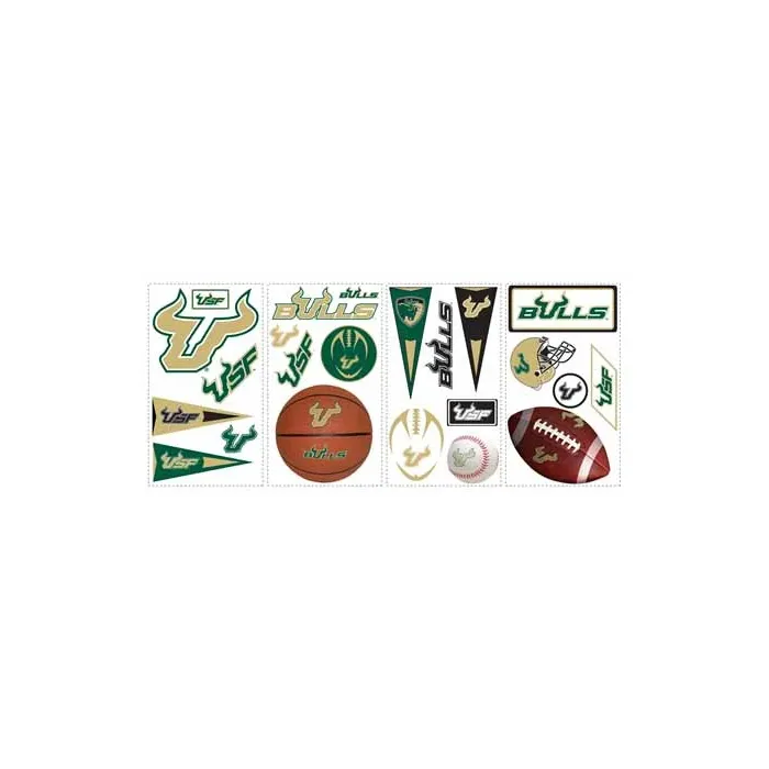 University of South Florida Peel and Stick Appliques