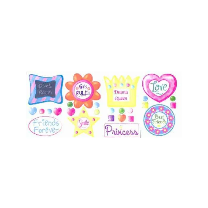 Wall Frames Peel and Stick Appliques