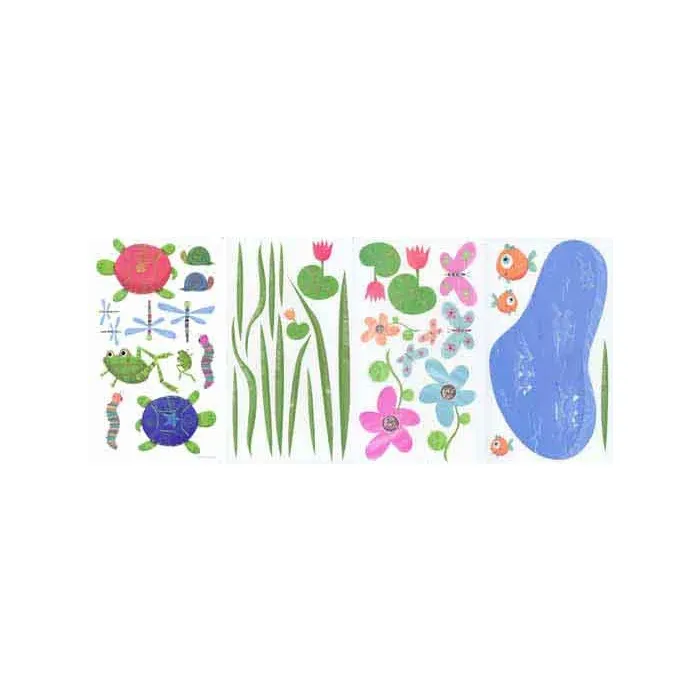 Hoppy Pond Peel and Stick Appliques