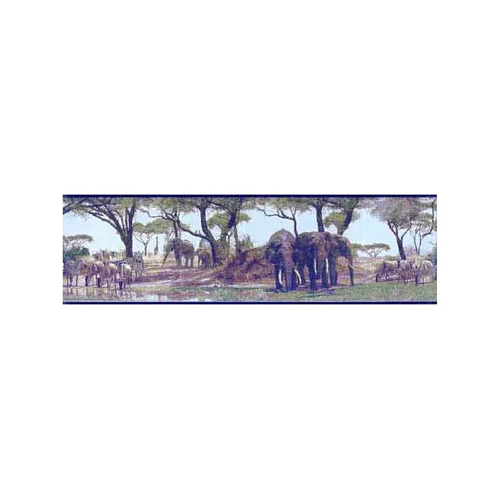 Safari Peel and Stick Wallpaper Border