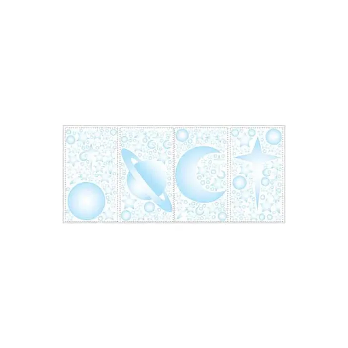 Celestial Glow in the Dark Peel and Stick Appliques RMK1141SCS
