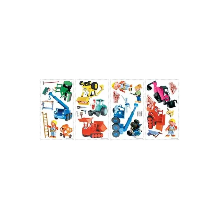 Bob the Builder Peel and Stick Appliques