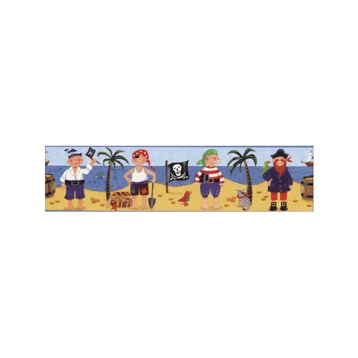 Treasure Hunt Peel and Stick Border