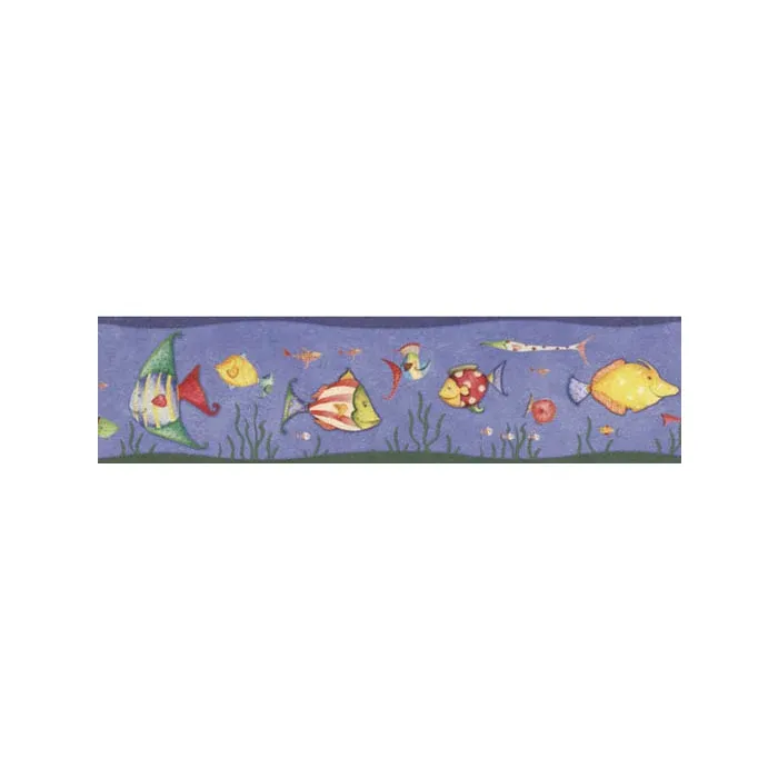 Sea Creatures Peel and Stick Wall Paper Borde