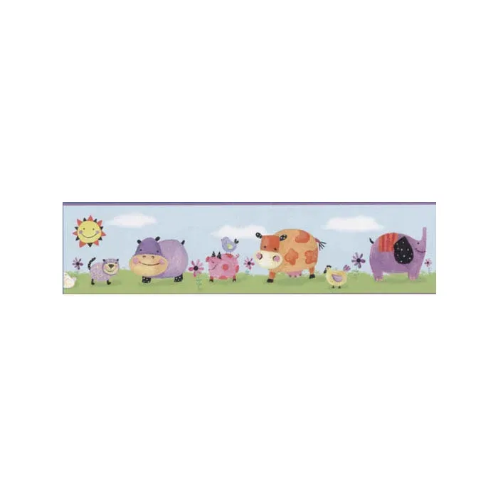Polka Dot Peel and Stick Wall Paper Border