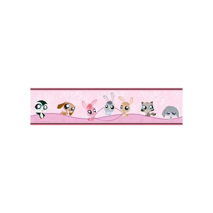 Littlest Pet Shop Peel and Stick Border
