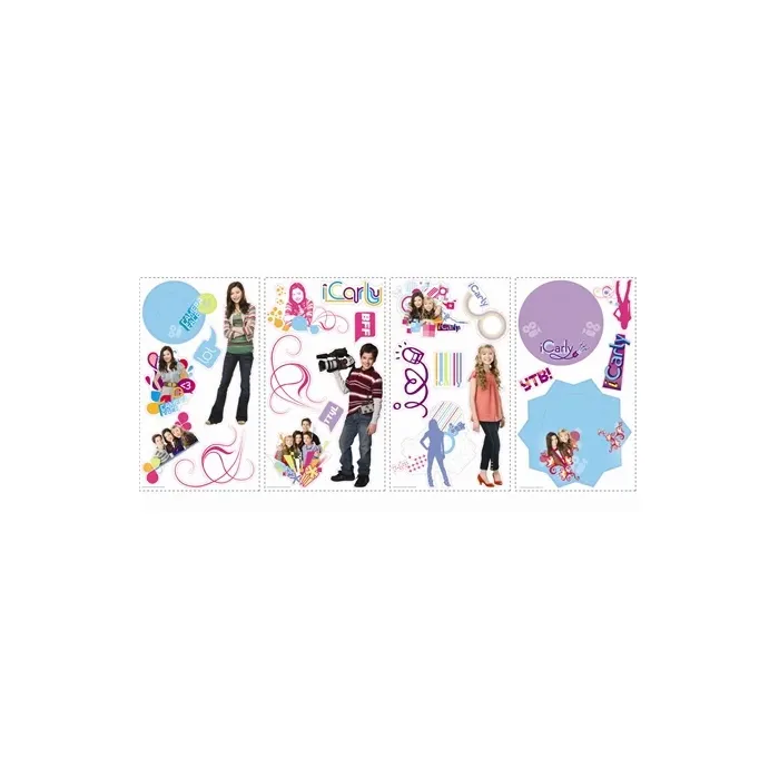 iCarly Peel and Stick Wall Stickers