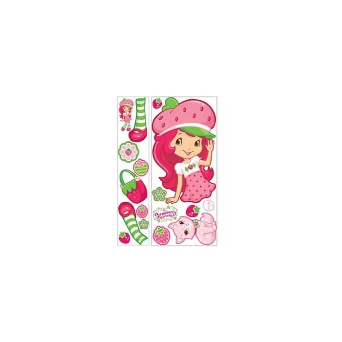 Strawberry Shortcake Peel and Stick Giant Mural