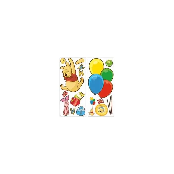 Pooh and Piglet Peel and Stick Giant Mural