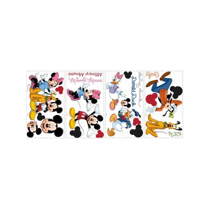 Mickey Mouse and Friends Peel and Stick Wall Decals