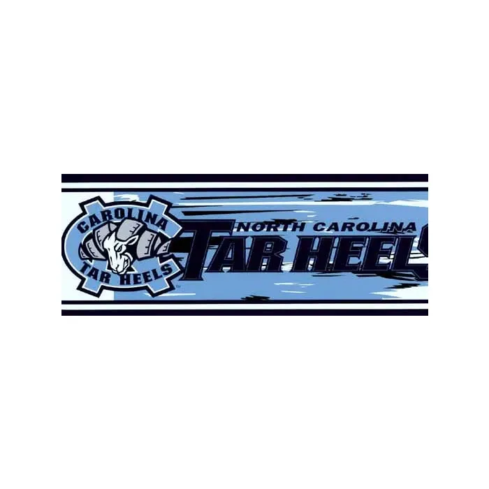 University of North Carolina Tar Heels Wallpaper Border SJC6540B