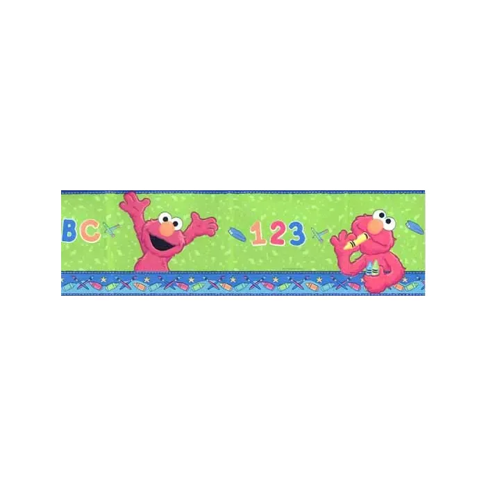 Sesame Street Time to Learn Border