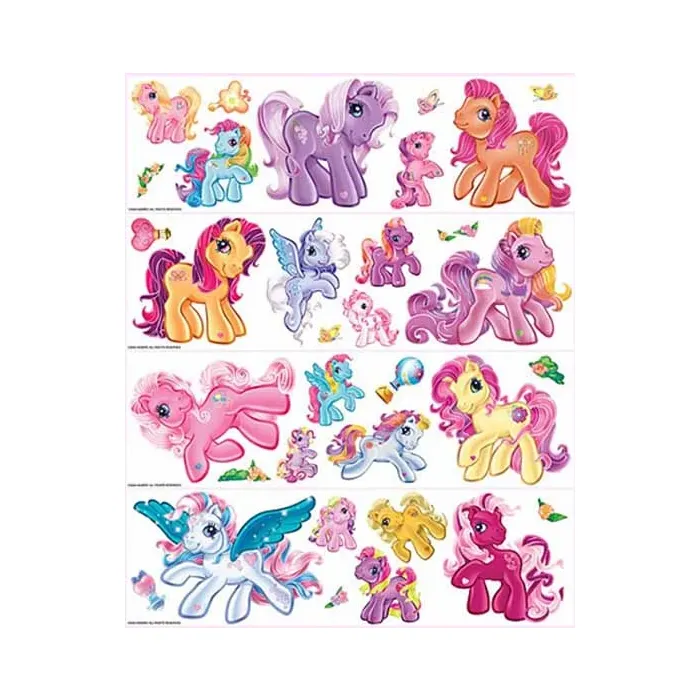 My Little Pony Peel and Stick Cutouts