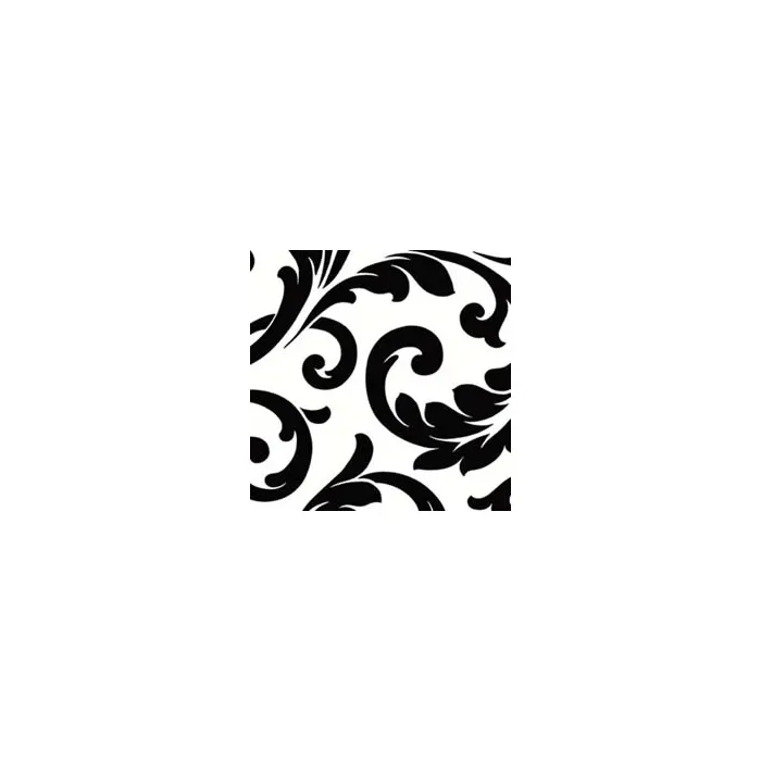Black and White Scroll Wallpaper