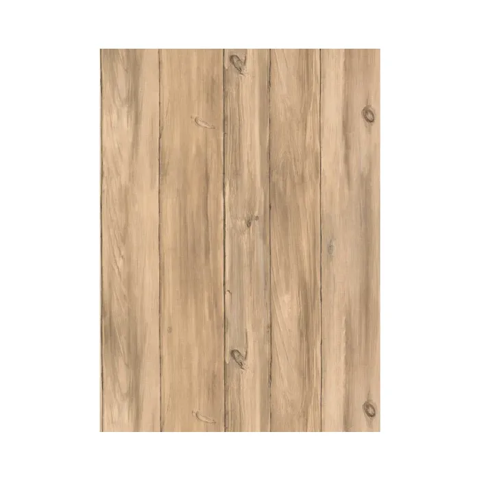 Beige Paneling Wallpaper